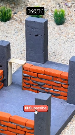 how to build two story house #mininature #diy #house #shorts