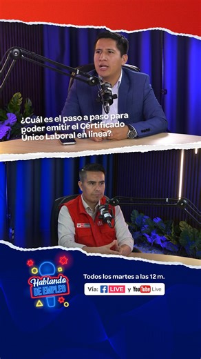 ✅ Conoce el paso a paso para emitir tu Certificado Único Laboral. 🧑‍💻 Descarga el tuyo en https://empleosperu.gob.pe/ Mira el capítulo completo en nuestro canal de YouTube. 📺 | Ministerio de Trabajo y Promoción del Empleo del Perú