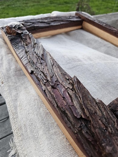 Rustic Cedar Live Edge Picture Frame – Fits 8x10 Photo - Cabin Lodge Decor - Etsy