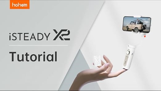 Hohem iSteady X2 foldable gimbal stabilizer with remote 