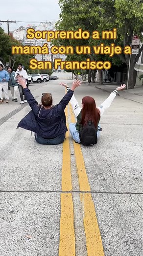 Mi mamá nunca antes habia hecho un viaje para diafrutar… #mamá #yoliene #cubana #youtuberyoliene #sorpresaamami #sorpresaamama😁 #sanfrancisco