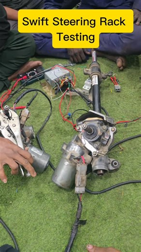 The Car Suspension Work on Instagram: "Swift Steering Hard Problem. . . Old Swift Steering Hard #automobile #mechanic #steering #suspension"