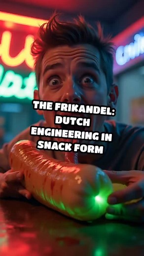 The Frikandel: Dutch Engineering in Snack Form It’s brown. It’s long. It’s mysterious. Meet the frikandel, the weirdest yet most beloved Dutch snack you’ve never heard of. And don’t forget the “speciaal” version — because nothing says "classy" like onions, mayo, and curry on a meat torpedo. #frikandel #dutchsnacks #frikandelspeciaal #snackcultuur #weirdeats #netherlandsfood | The Dutch Archeologist