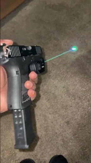 Glock 23 Gen 5 With Switch , Double laser + flash , 22rund mag