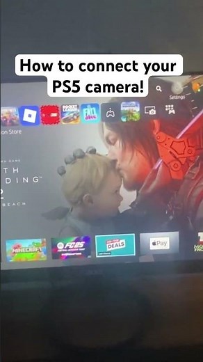 How to connect your PS5 camera!! #subscribe #tutorial