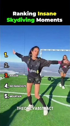 Ranking Insane Skydiving Moments 💀