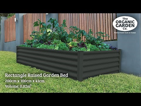 How to assemble The Organic Garden Co. Rectangle Raised Garden Bed – OGC200100R