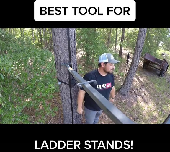 The Best Tool for Hanging Ladder Stands Made Easy