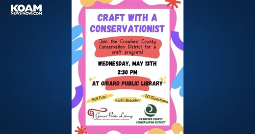 Girard library to host soil program with Crawford County Conservation District