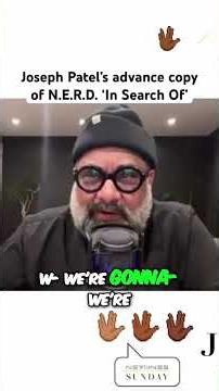 Joseph Patel’s advance copy of N.E.R.D. ‘In Search Of’ #theneptunes