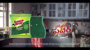 The new Scotch-Brite Silver Sparks scrub pad with unique 3M formula gives extra cutting power and makes dishwashing easier! Now available in West Bengal, Karnataka, Andhra Pradesh and Telangana. | Scotch-Brite | Facebook