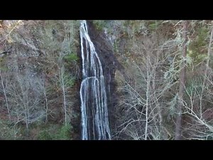 Waterfalls in the North Carolina Smoky Mountains at Bryson City