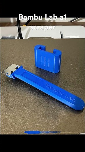 Bambu Lab a1 Scraper #3dprinting #3d #bambulab