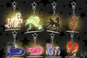 Mythical Animal Keychains - Etsy