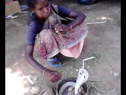 Lady Snake Charmer - Tamil Nadu - India