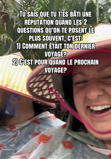 Tu sais que tu t’es bâti une réputation quand les deux questions qu’on te pose le plus souvent, c’est comment était ton dernier voyage et quand sera le prochain. Je pense que j’ai officiellement un problème… ou une vocation. Et toi, on te pose quelle question en premier? #voyage #Québec #travel #passionvoyage #voyageuse