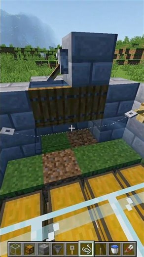 Minecraft web farm tutorial | DOES IT WORK? #shorts