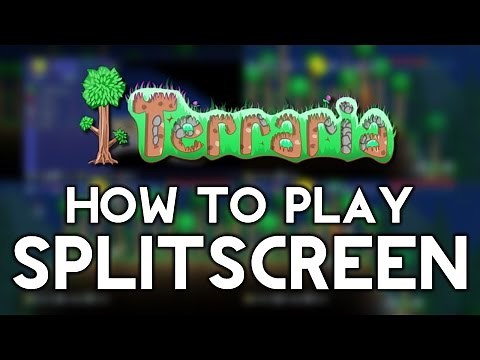 How To Play Terraria Splitscreen (Xbox 360)