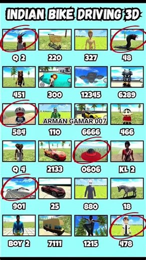 9999 Money Cheat Code 😱 Indian Bike Driving 3D #shorts #gaming #viral
