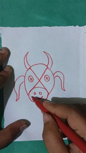 cow drawing ✏️ #drawing #art