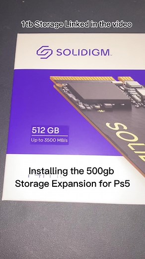 If you guys need some more storage you should get this #ssd #m2 #tiktokshop #blackfriday #tiktokshopblackfriday #tiktok #playstation #playstation5 #ps5 #gamer #gaming