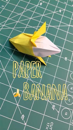 paper banana 🍌 toturial #origami