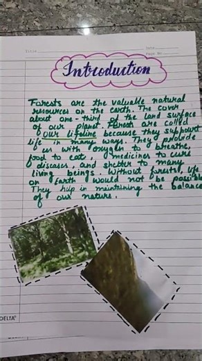 MDP(MULTI DISCIPLINARY PROJECT) topic : forest - our lifeline #music #project #forest#mdp