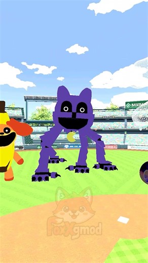 WHO IS IT POPPY PLAYTIME CATNAP & DOGDAY FAMILY IN BALLPARK ! Garry`s Mod