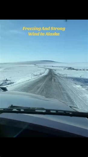 Alaska Winter Conditions: -45°F and Strong Winds