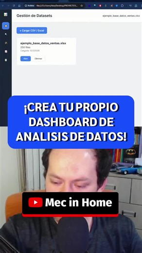 ¿Te imaginas tener tu propia plataforma para analizar datos? En nuestro taller de proyectos con Antigravity, aprenderás a cargar archivos CSV o Excel, modelar y limpiar datos, y crear dashboards personalizados. ¡No te pierdas esta oportunidad única! Inscríbete ahora y comienza tu viaje en el análisis de datos este sábado 17.#Antigravity #AnálisisDeDatos #Taller #Educación #DataScience