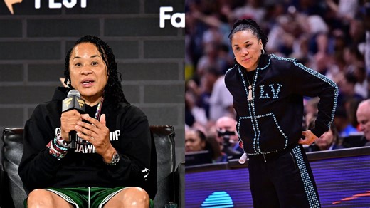 "Makes my heart full": Dawn Staley reunites with former South Carolina stars at Valkyries vs Storm WNBA matchup