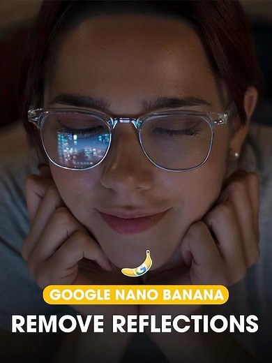Photoshop Tips 2025 - Tips to Remove Reflections with Google Nano Banana in Photoshop