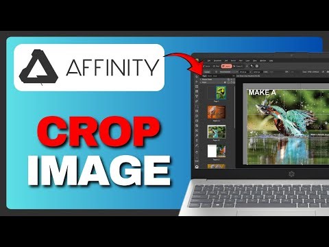 How To CROP IMAGE In Affinity By Canva (Full Guide) 2025!