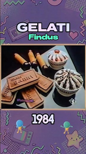 Spot GELATI FINDUS anni 80 🍦❤️