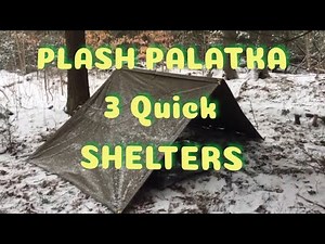 Plash Palakta 3 Quick Shelter Options