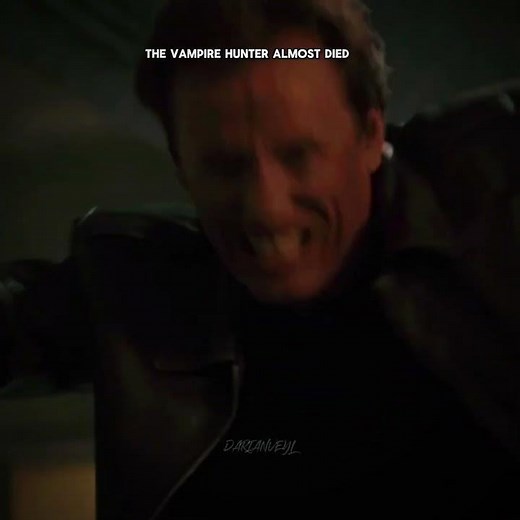 The vampire hunter almost died 🧛‍♂️⚔️