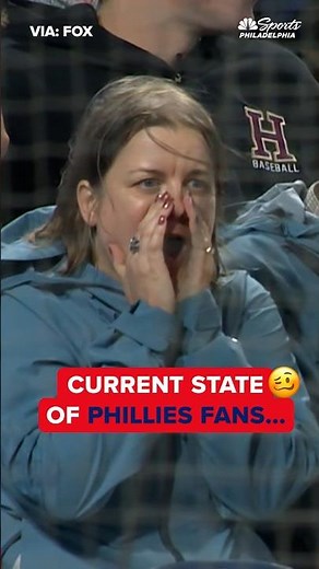 How we feeling Phillies fans...? 🫣