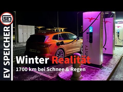 1700 km in winter: Driving the Škoda Enyaq from Sweden back home