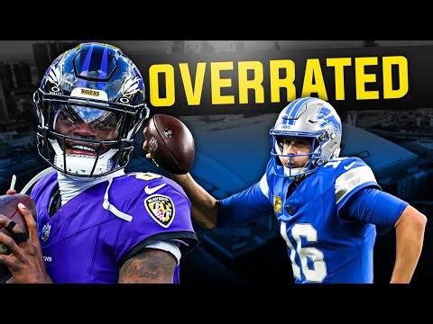 Lamar Jackson & Baltimore Ravens OVERRATED? Detroit Lions Keys to Victory!