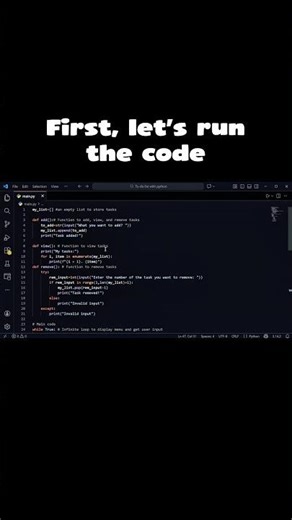 This Python To-Do List Never Crashes 😱 | Beginner Project