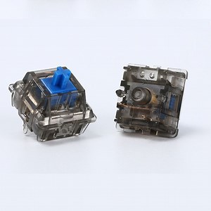 [Hot Item] Silent Obvious Hand Feel Structural Precision Pluggable Linear Mechanical Keyboard Shaft Switch