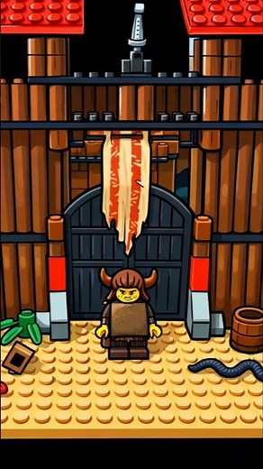 Creating a lego stop motion set. #lego #stopmotion #fyp #ufo #western