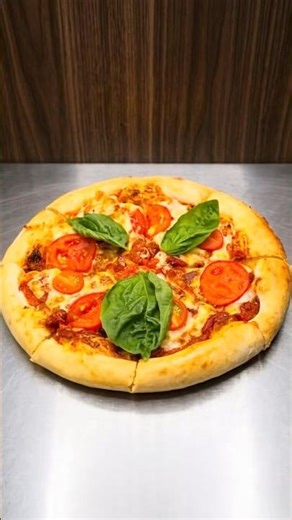 Authentic Italian Margherita Pizza 🍕 | Simple Ingredients, Perfect Flavor