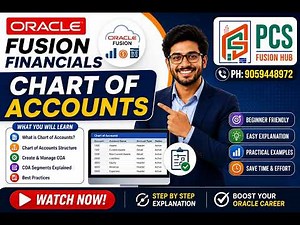Learn Chart of Accounts in Oracle Fusion Financials | Beginner Guide