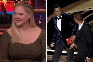 ‘WWHL’: Amy Schumer Advises Conan O’Brien To “Make Sure There’s No Beef  With People Like Chris Rock And Will Smith” Before Hosting The Oscars