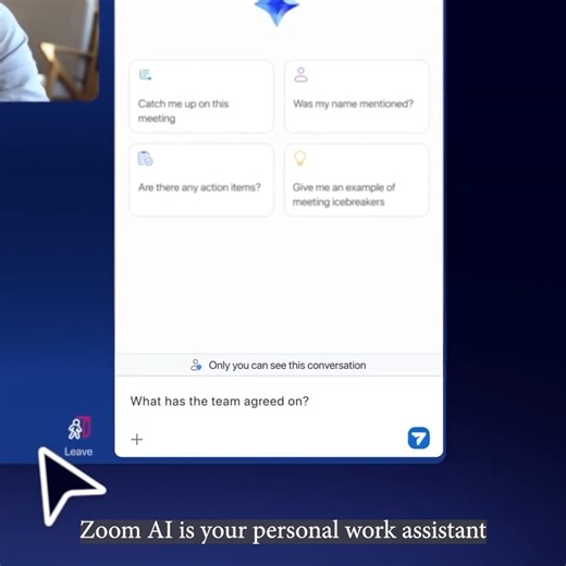 7.4K views · 64 reactions | Zoom AI Companion + Intel Core Ultra = real-time, real smart ✨ Summarize, schedule, follow up—without breaking your workflow. Learn more ➡️ https://zm.me/44fo1KE | Zoom | Facebook