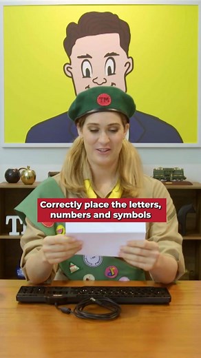 Keyboard Letter and Number Puzzle | Taskmaster NZ