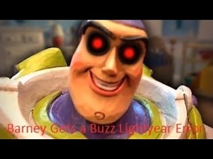 Barney Gets A Buzz Lightyear Error