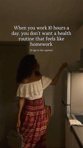 I need a health routine that feels like rest 💆🏾‍♀️