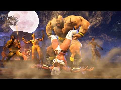 Zangief Destroys Tribal Elena | Street Fighter 6